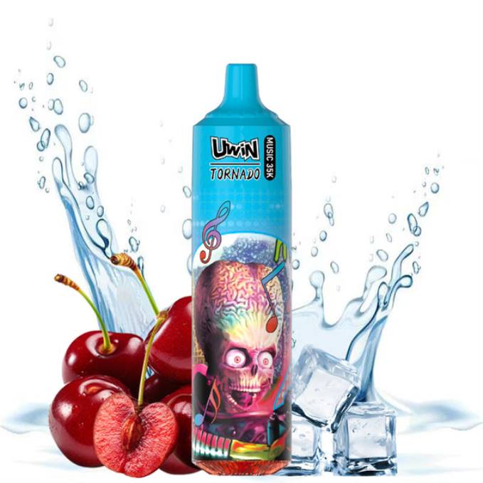 UWIN Vape En Línea - hielo de cereza 460421 UWIN CRYSTAL vaporizador desechable 35k