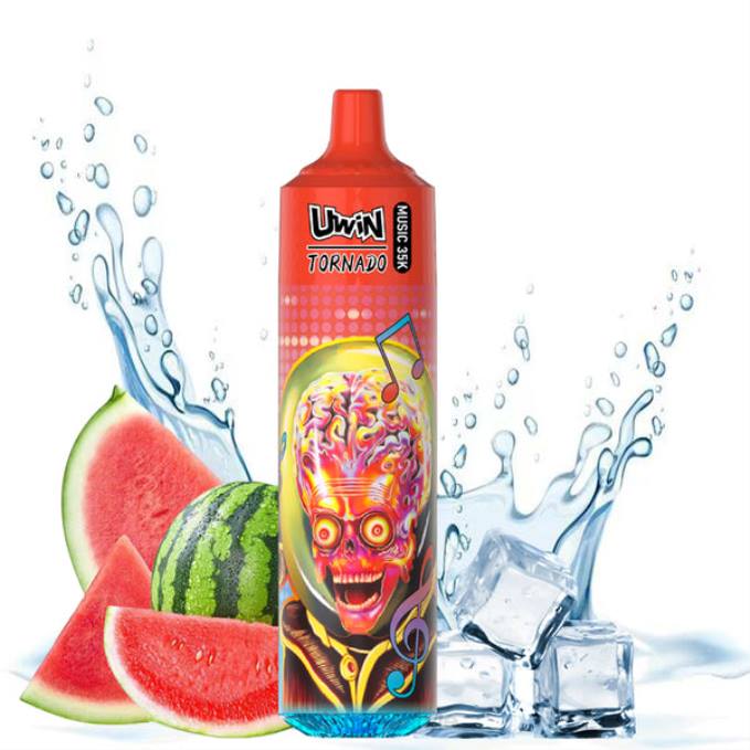 UWIN Vape Pedido - hielo de sandia 460420 UWIN CRYSTAL vaporizador desechable 35k